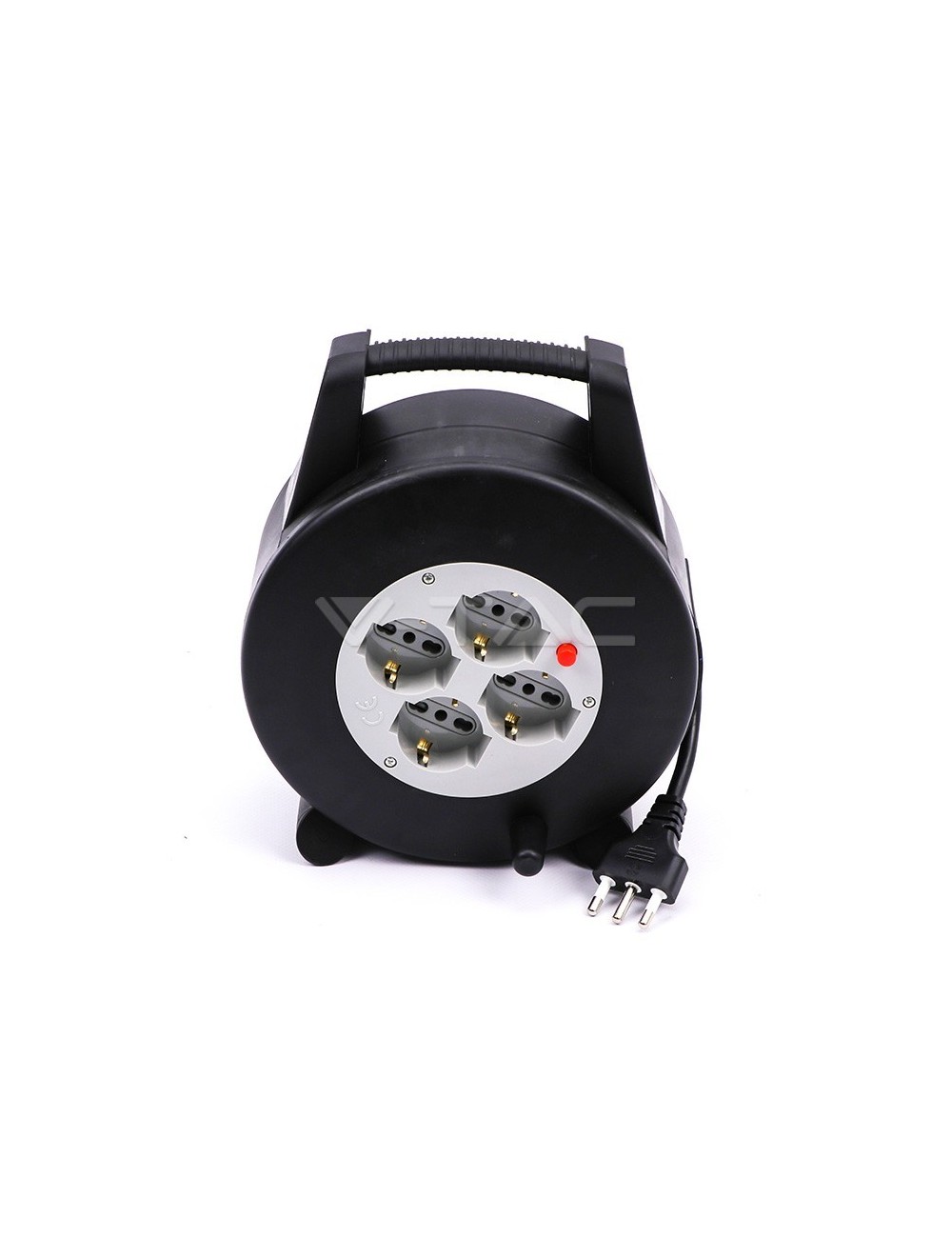 Prolunga Elettrica Bipasso 10 Metri Con Presa Schuko 250V 16A – Max 2500W, Cavo Robusto Per Casa E Giardino