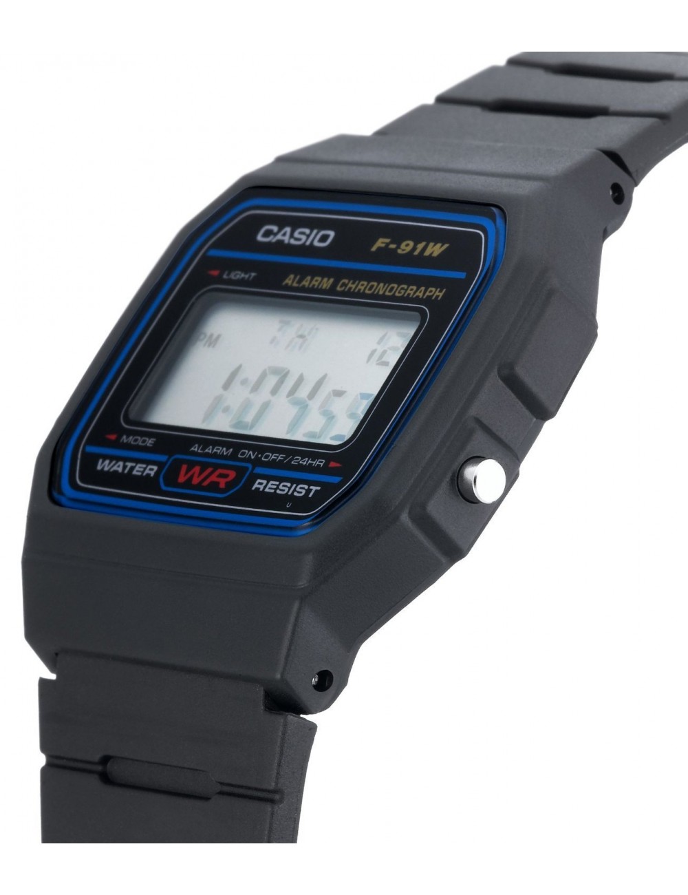 Montre Casio LA-670WG Pour Femme - Chrono, Réveil, 7 Timers, Boîtier Résine, Bracelet Acier