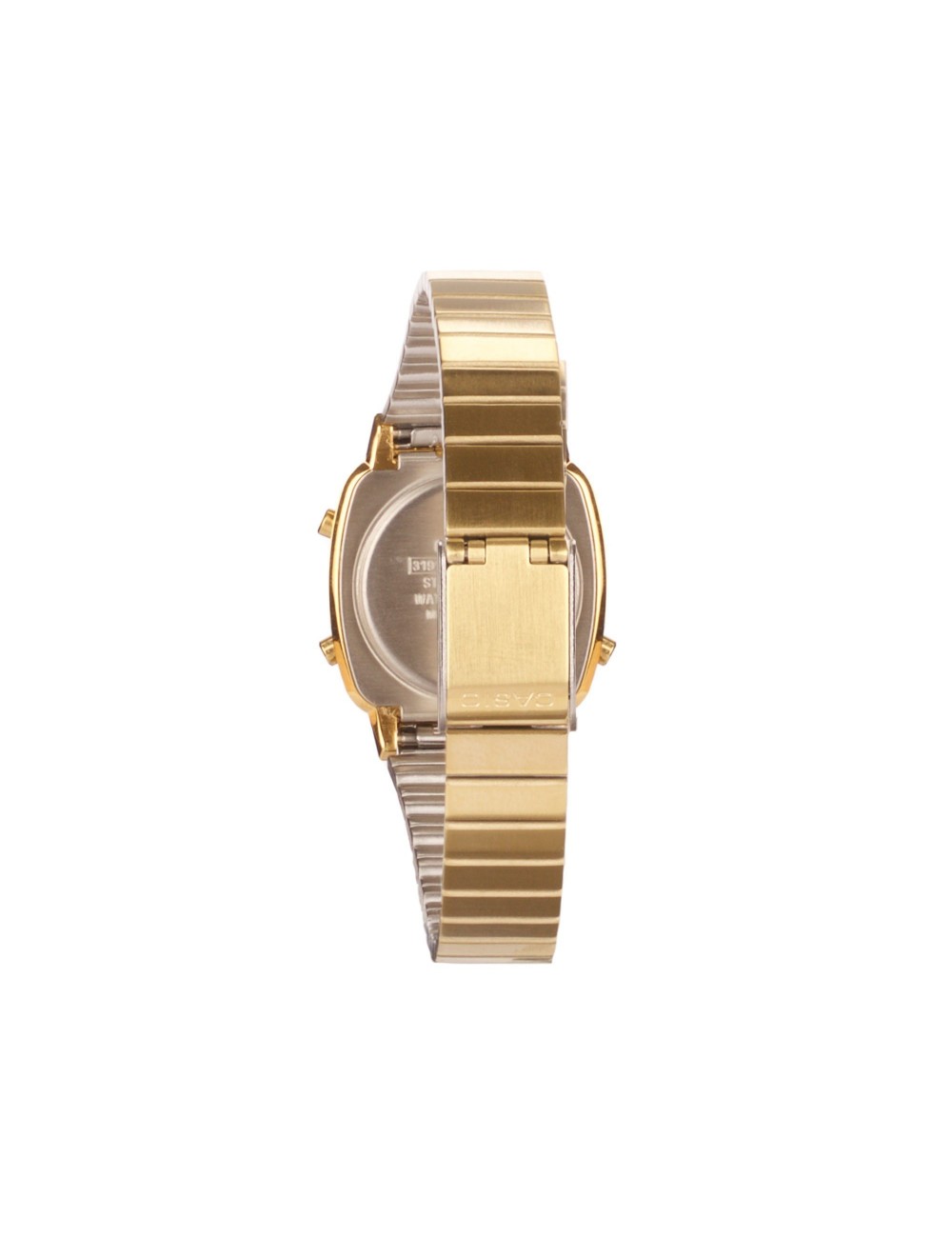 Montre Casio LA-670WG Pour Femme - Chrono, Réveil, 7 Timers, Boîtier Résine, Bracelet Acier